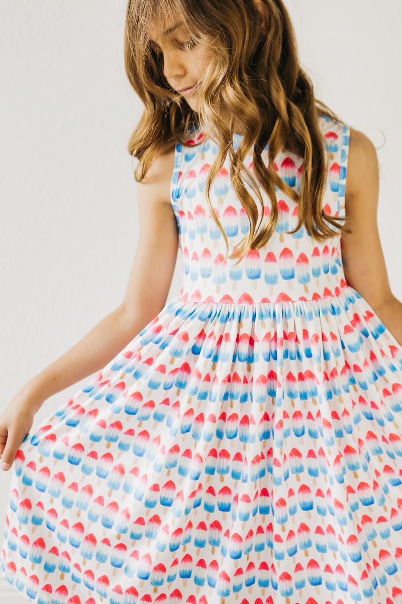 Red, White & Cute Tank Twirl Dress - Mila & Rose ®