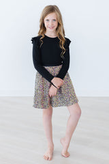 SALE Rainbow Sequin Twirl Skirt