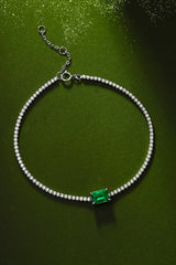 1 Carat Lab - Grown Emerald Bracelet - Trendsi