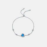 1 Carat Moissanite 925 Sterling Silver Bracelet - Trendsi