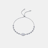 1 Carat Moissanite 925 Sterling Silver Bracelet - Trendsi