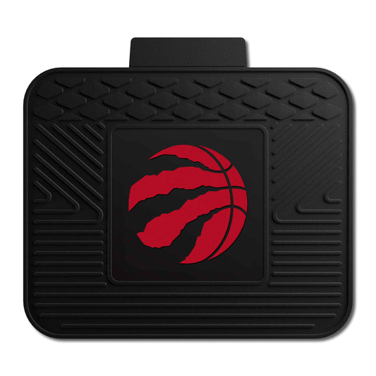 Toronto Raptors Back Seat Car Utility Mat - 14in. x 17in.