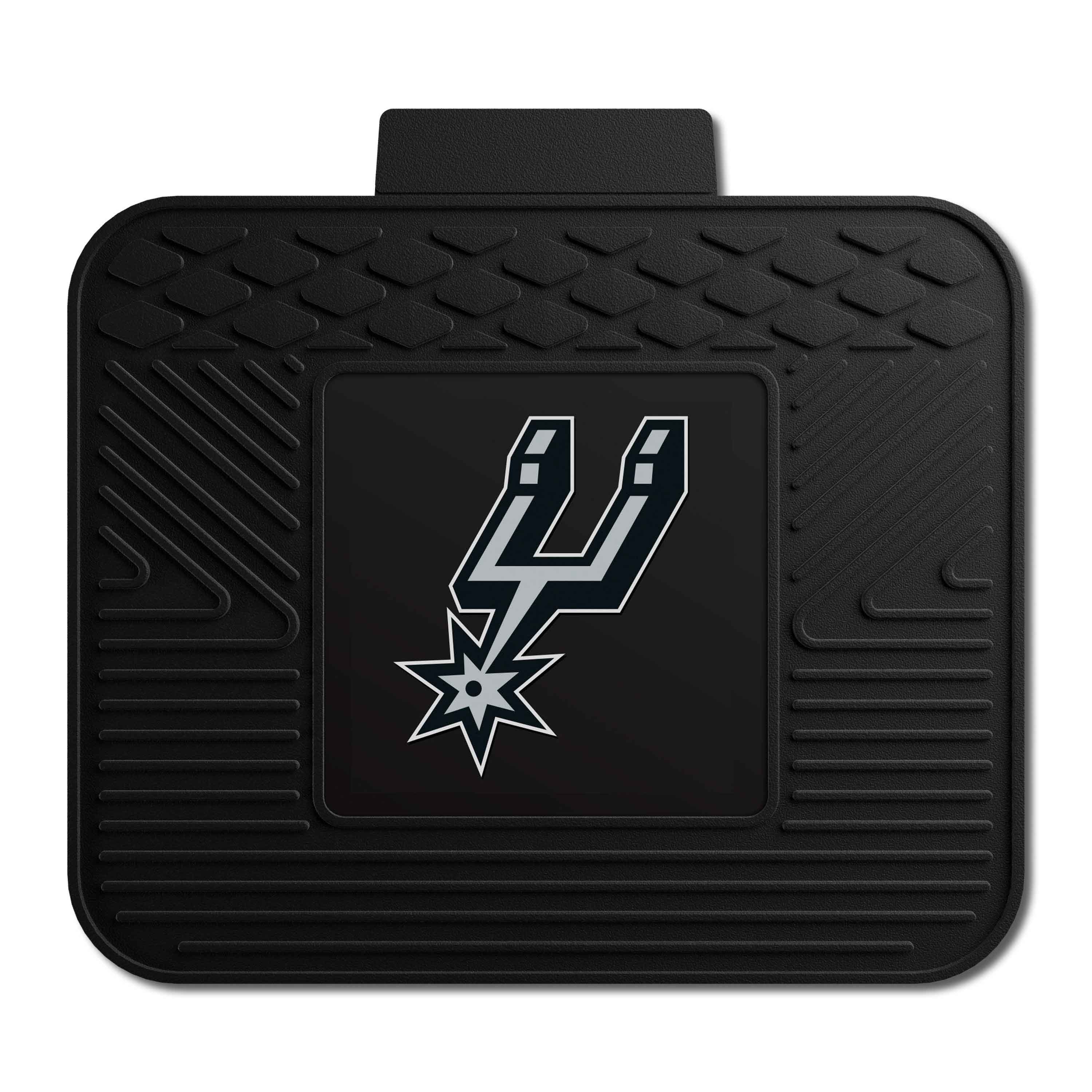 San Antonio Spurs Back Seat Car Utility Mat - 14in. x 17in.