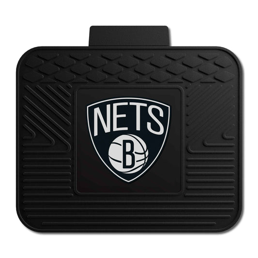 Brooklyn Nets Back Seat Car Utility Mat - 14in. x 17in. - Brooklyn Nets