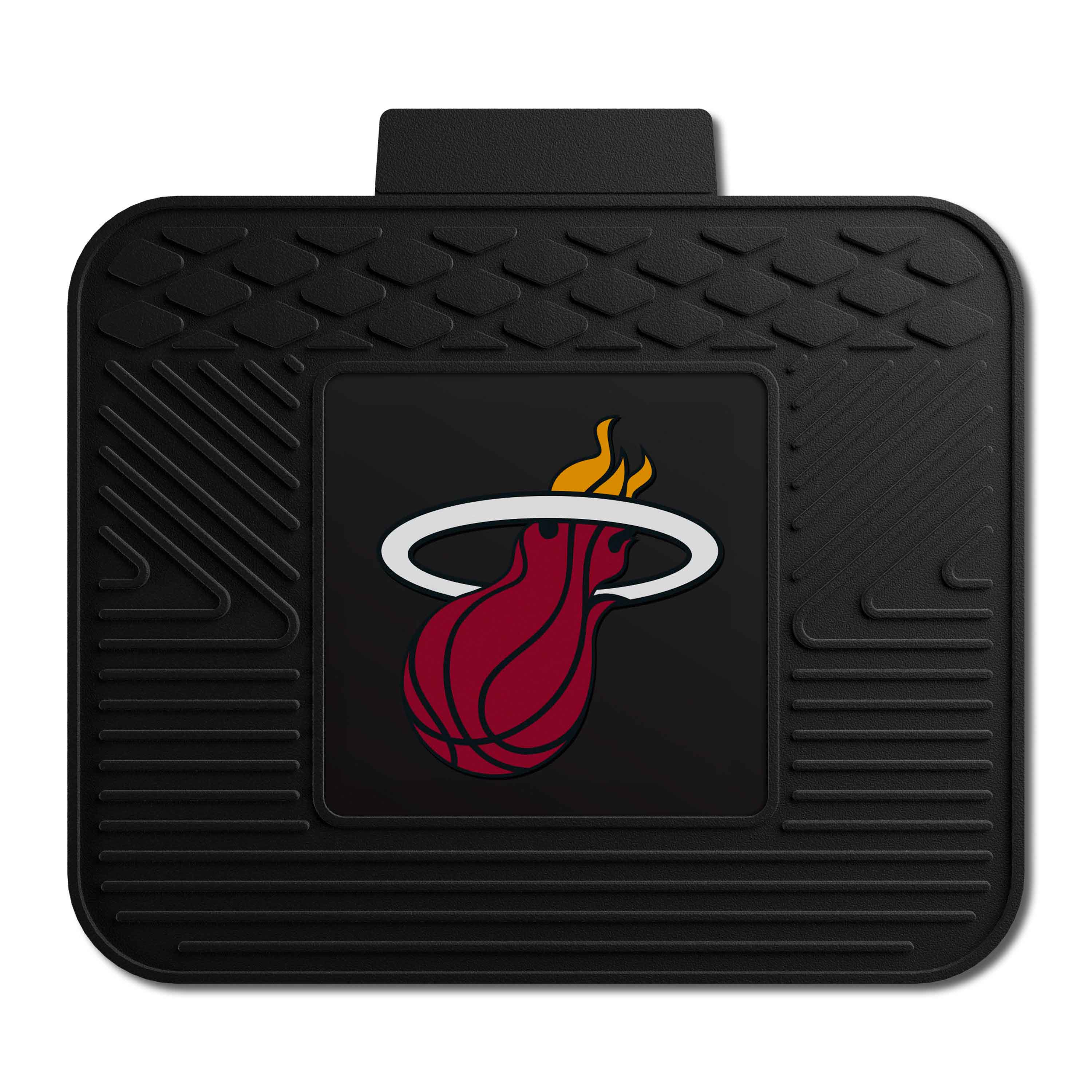 Miami Heat Back Seat Car Utility Mat - 14in. x 17in.