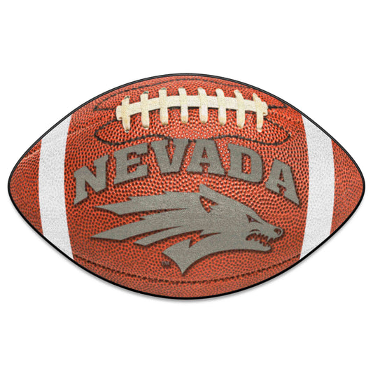 Nevada Wolfpack Football Rug - 20.5in. x 32.5in.