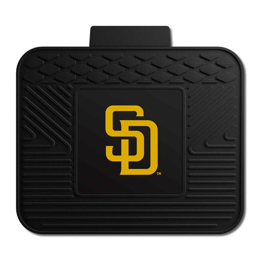 San Diego Padres Back Seat Car Utility Mat - 14in. x 17in.