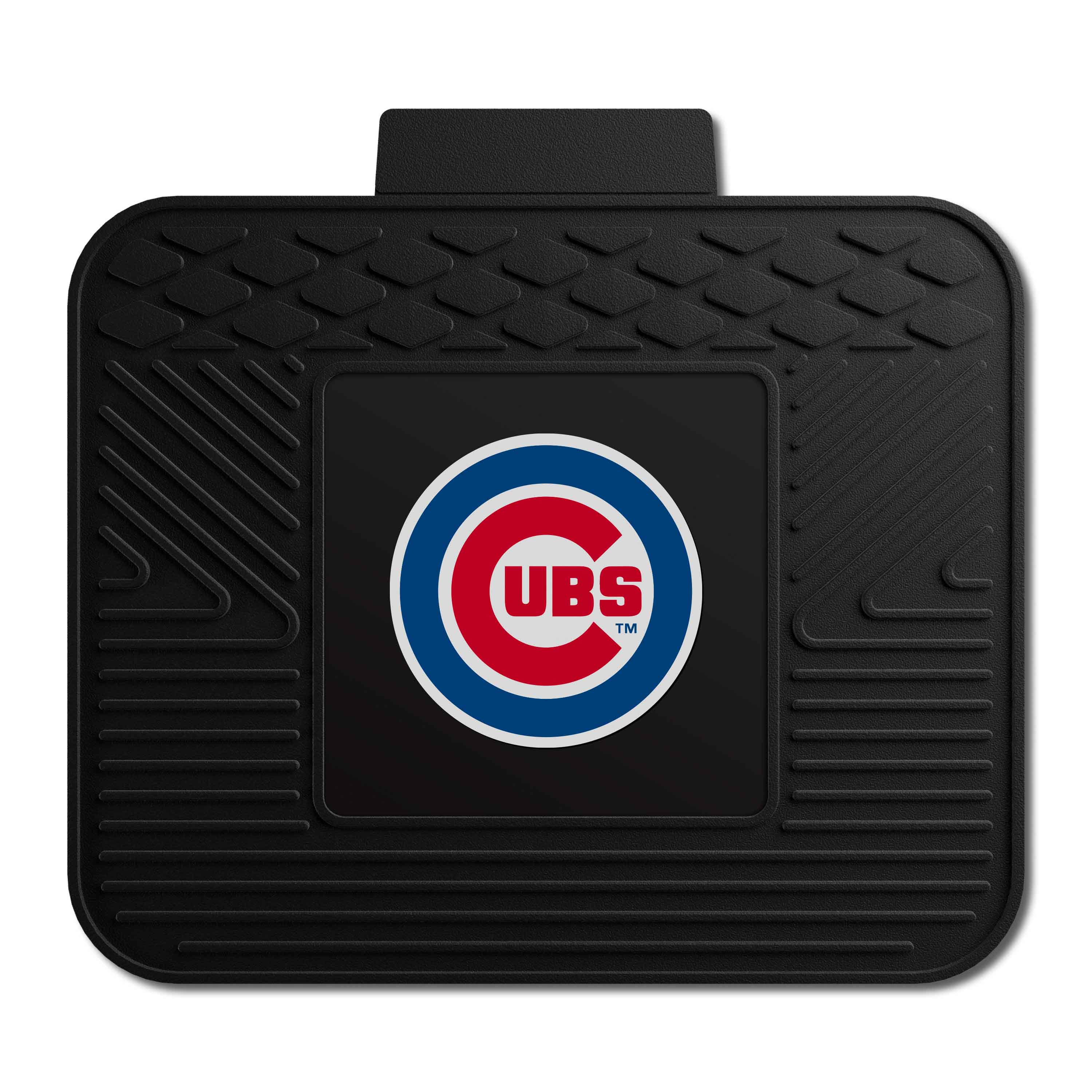 Chicago Cubs Back Seat Car Utility Mat - 14in. x 17in. - Chicago Cubs