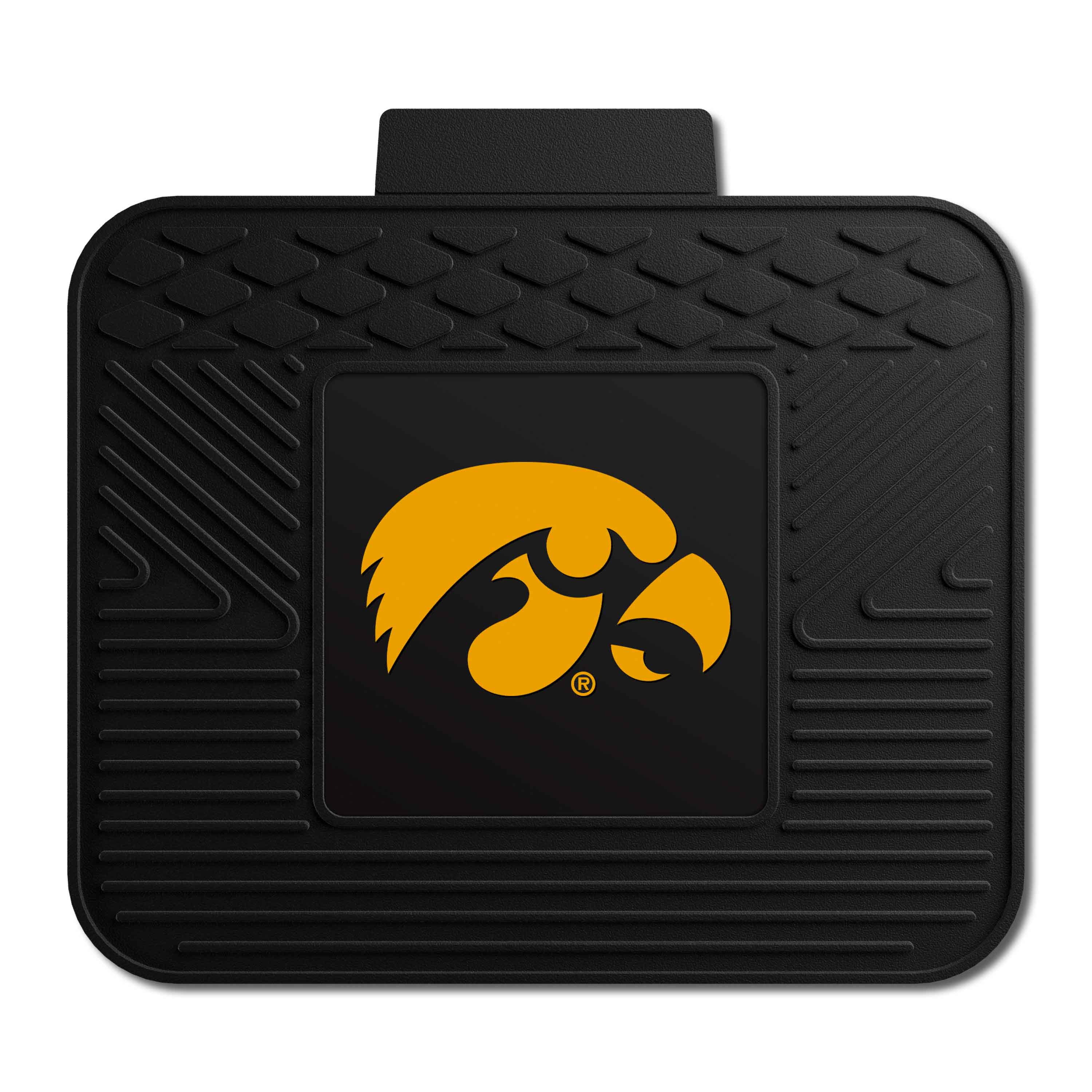 Iowa Hawkeyes Back Seat Car Utility Mat - 14in. x 17in.