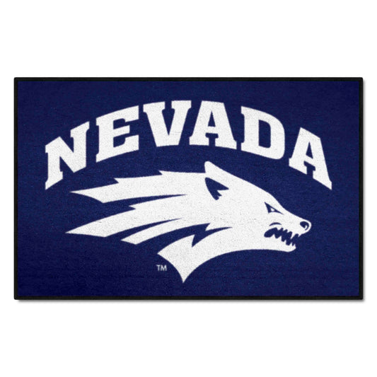 Nevada Wolfpack Starter Mat Accent Rug - 19in. x 30in.