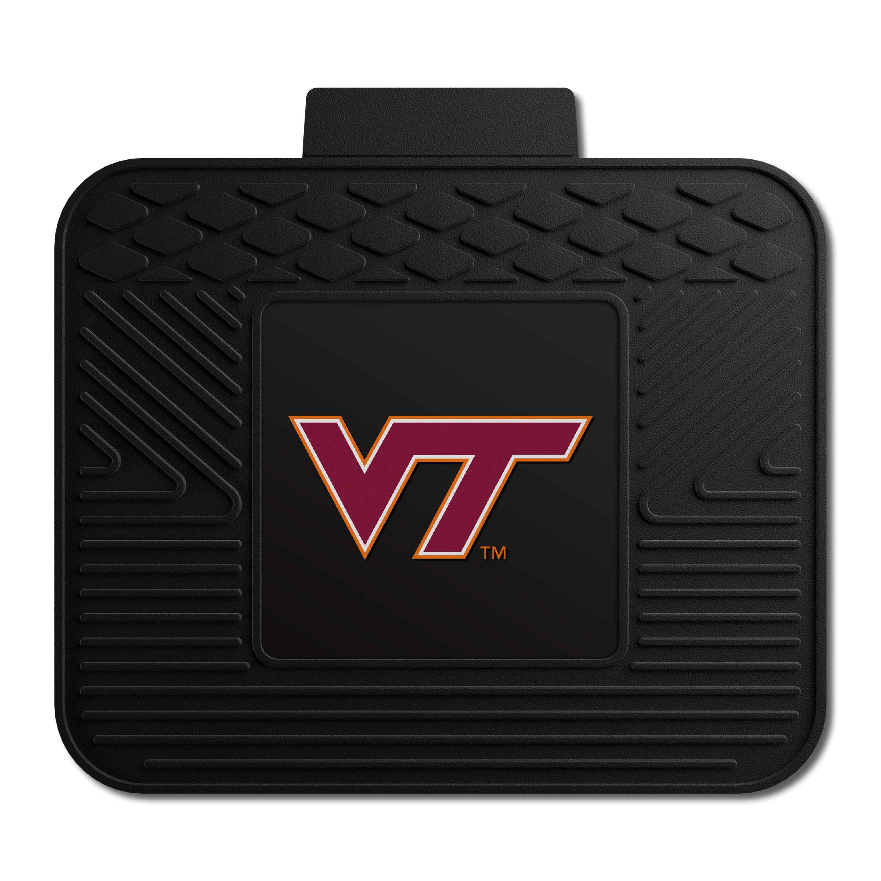 Virginia Tech Hokies Back Seat Car Utility Mat - 14in. x 17in.