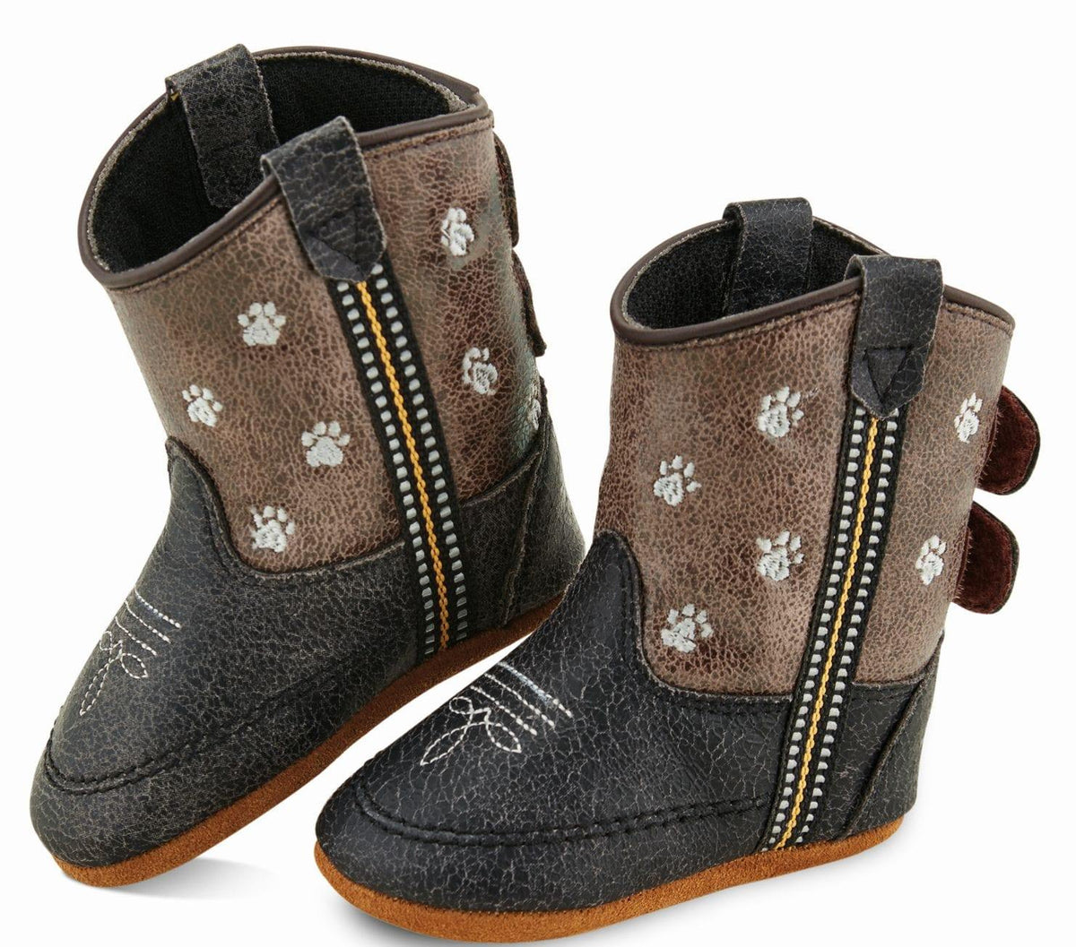 Old West Poppets Toddler Round Toe Boots - Flyclothing LLC