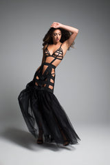 Allure Lingerie fantasy mermaid dress with tulle tail