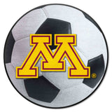 Minnesota Golden Gophers Soccer Ball Rug - 27in. Diameter