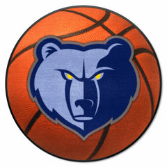 Memphis Grizzlies Basketball Rug - 27in. Diameter