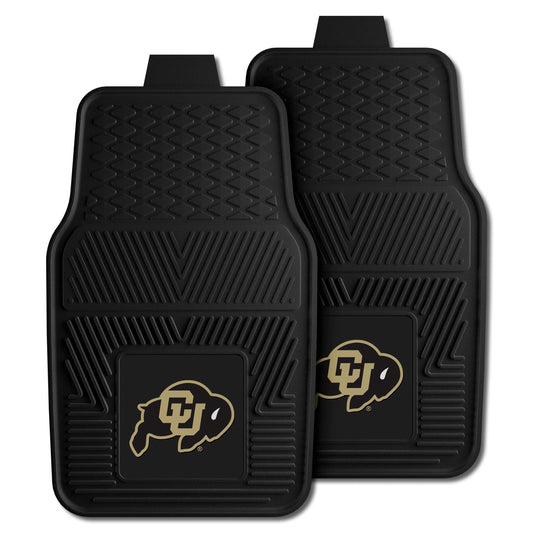 Colorado Buffaloes Heavy Duty Car Mat Set - 2 Pieces