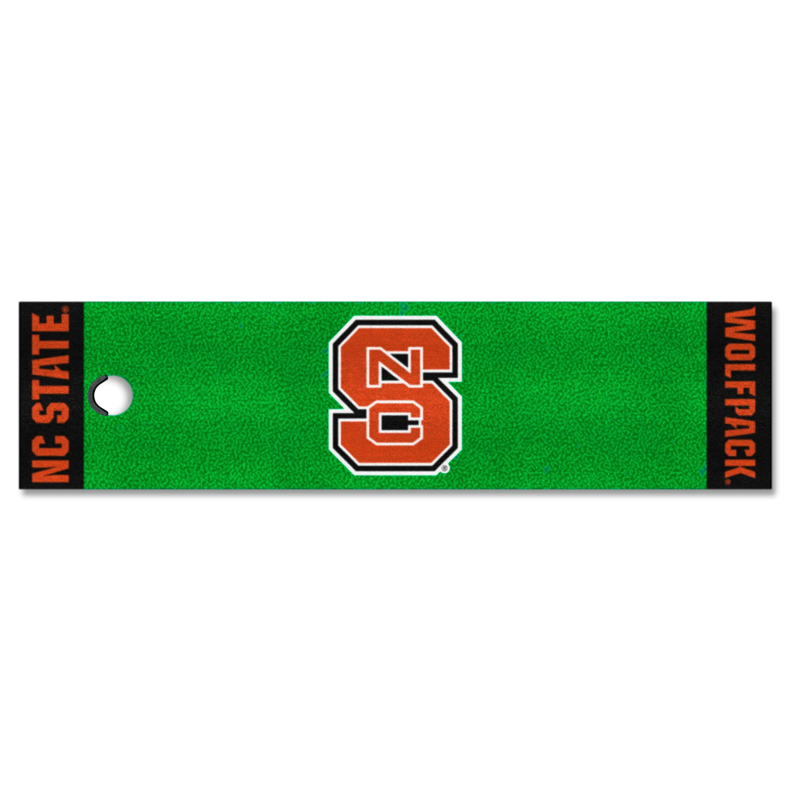 NC State Wolfpack Putting Green Mat - 1.5ft. x 6ft., NSC Logo - NC State