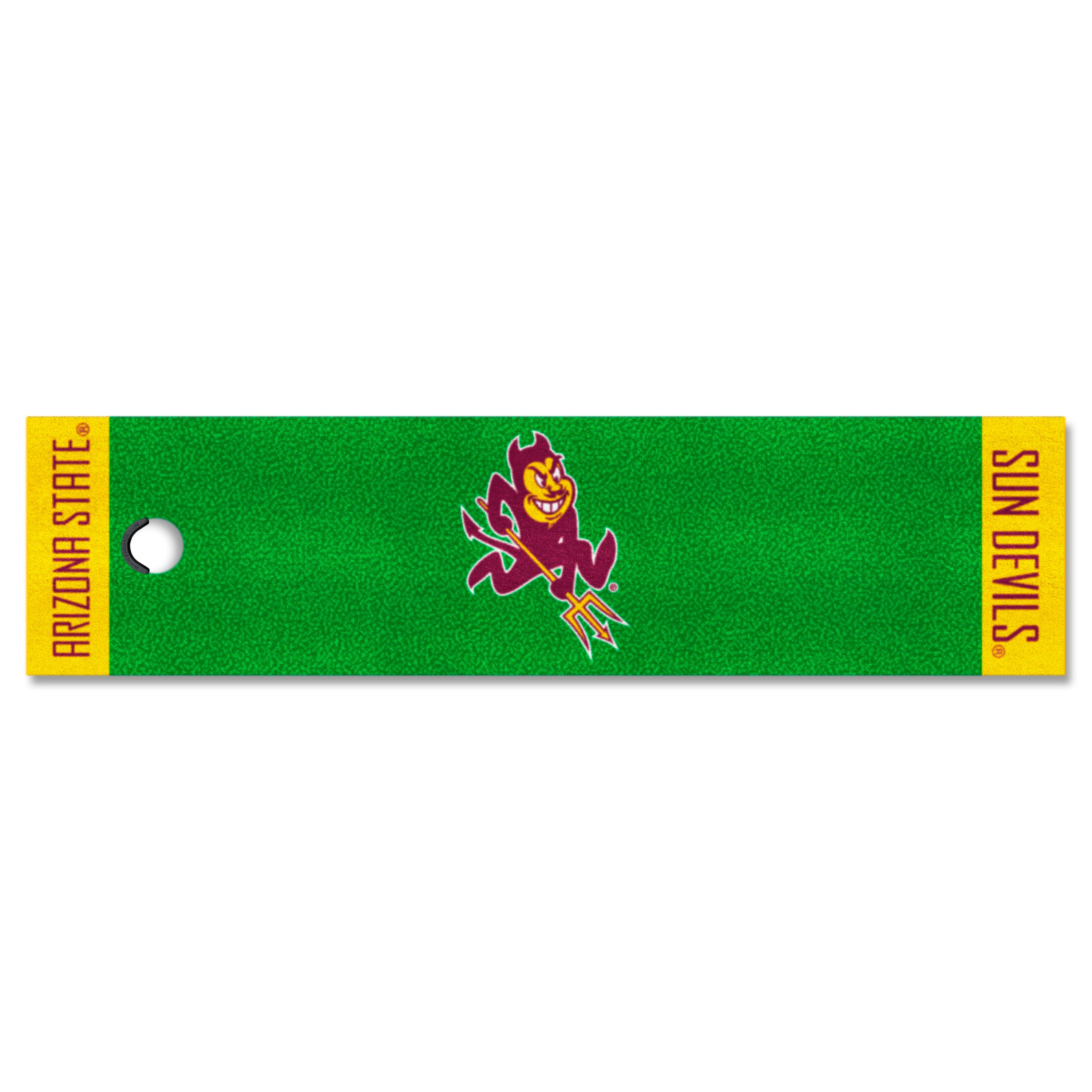 Arizona State Sun Devils Putting Green Mat - 1.5ft. x 6ft., Sparky Logo