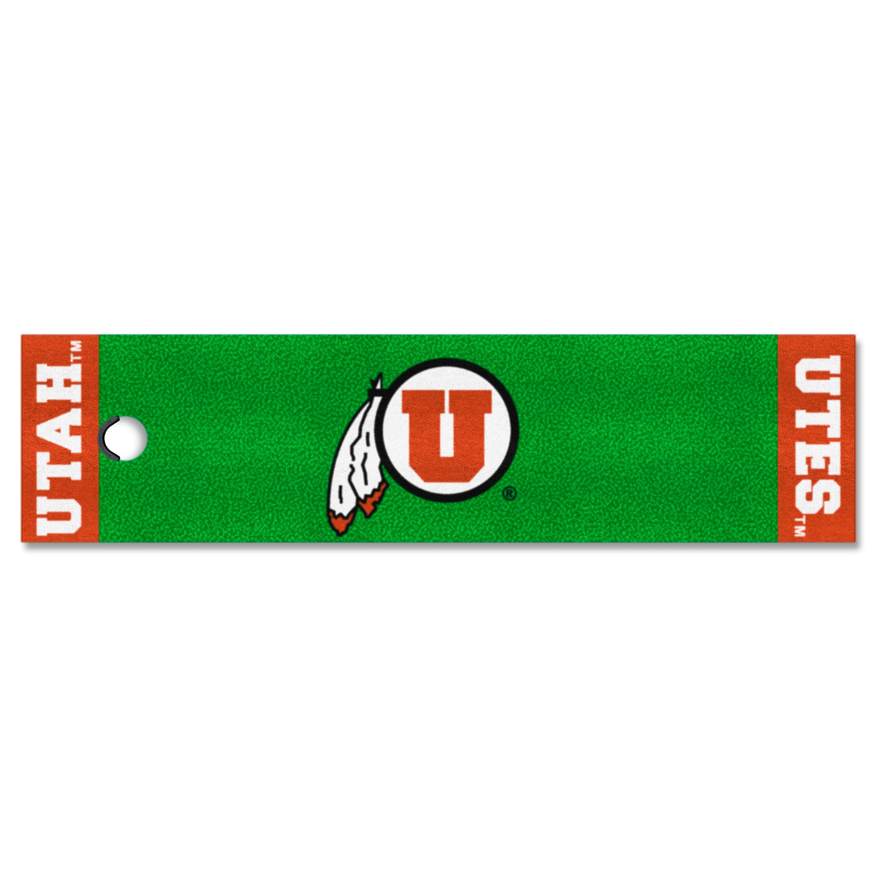 Utah Utes Putting Green Mat - 1.5ft. x 6ft. - Utah