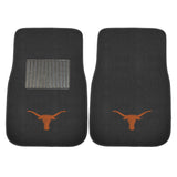 Texas Longhorns Embroidered Car Mat Set - 2 Pieces