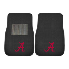 Alabama Crimson Tide Embroidered Car Mat Set - 2 Pieces