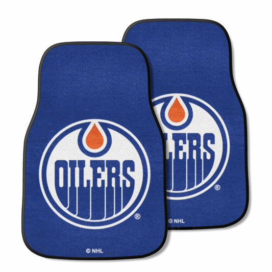 Edmonton Oilers Oilers Front Carpet Car Mat Set - 2 Pieces