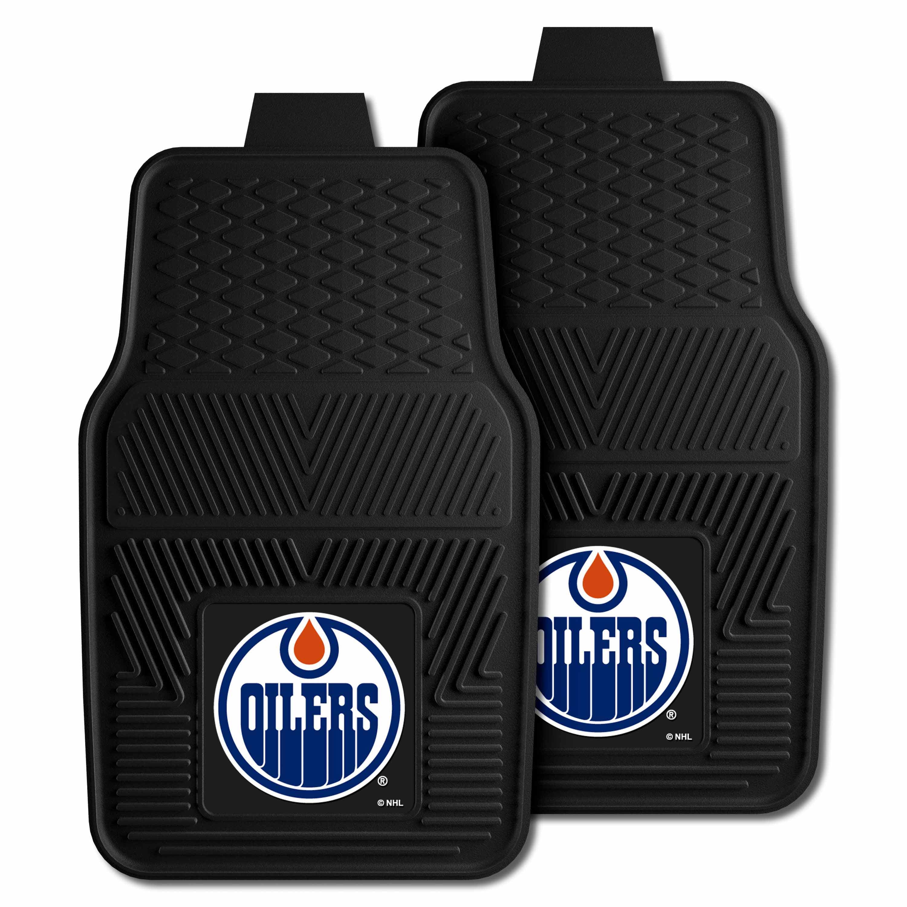 Edmonton Oilers Oilers Heavy Duty Car Mat Set - 2 Pieces - Edmonton Oilers