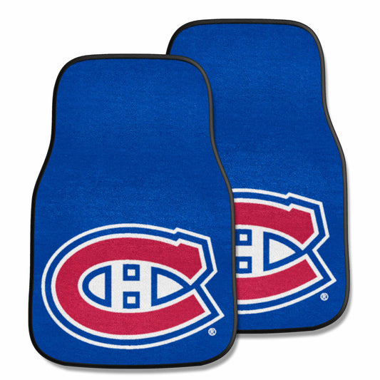 Montreal Canadiens Front Carpet Car Mat Set - 2 Pieces