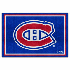 Montreal Canadiens 5ft. x 8 ft. Plush Area Rug