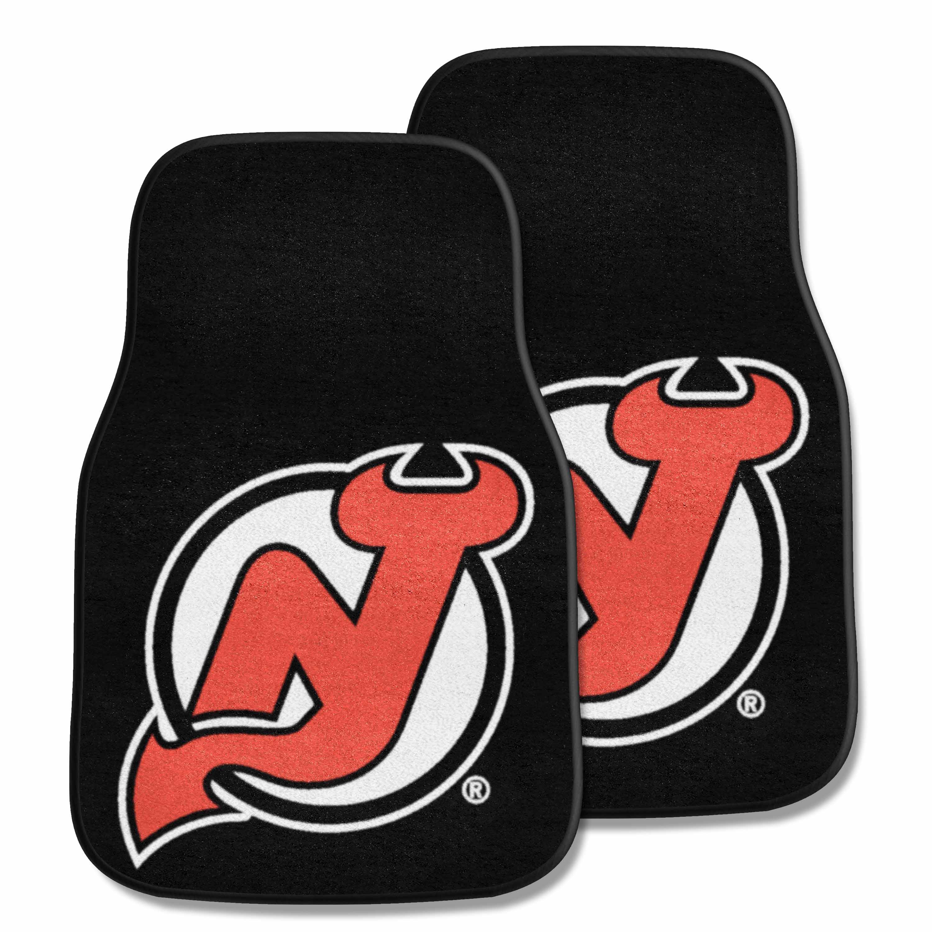 New Jersey Devils Front Carpet Car Mat Set - 2 Pieces