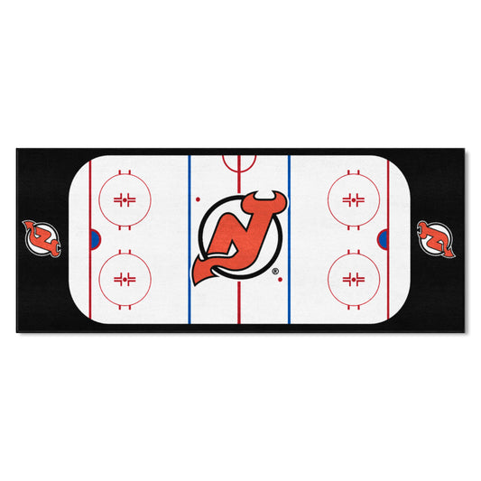 New Jersey Devils Rink Runner - 30in. x 72in. - New Jersey Devils