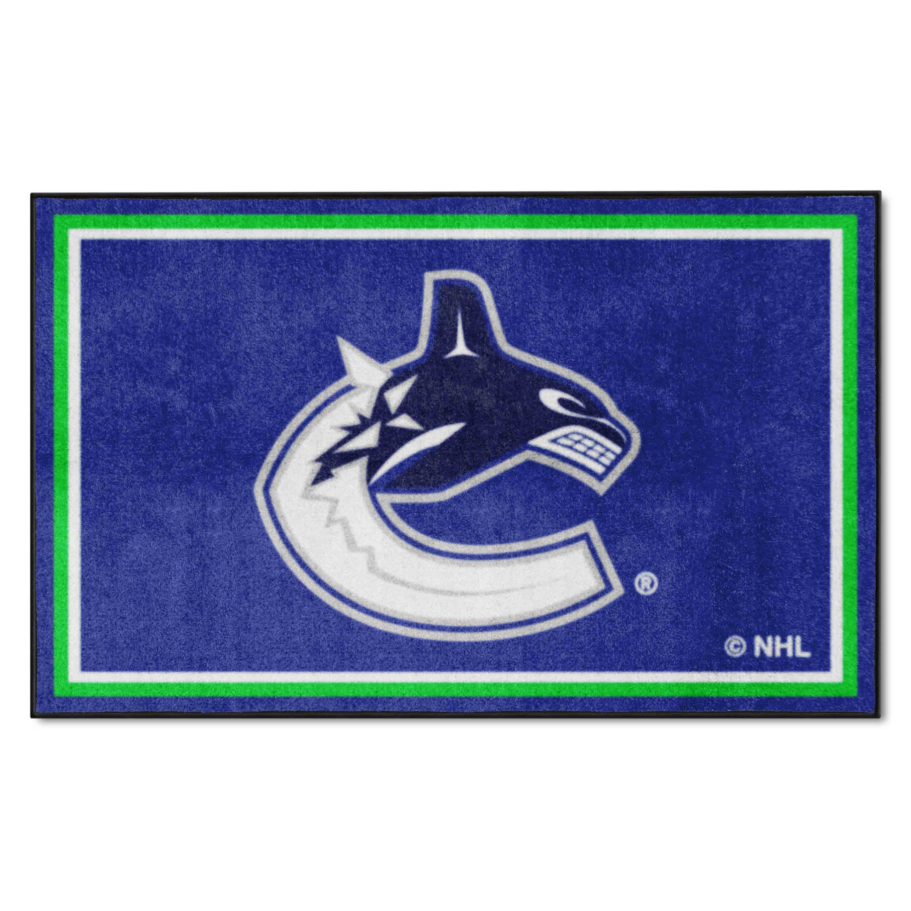 Vancouver Canucks 4ft. x 6ft. Plush Area Rug