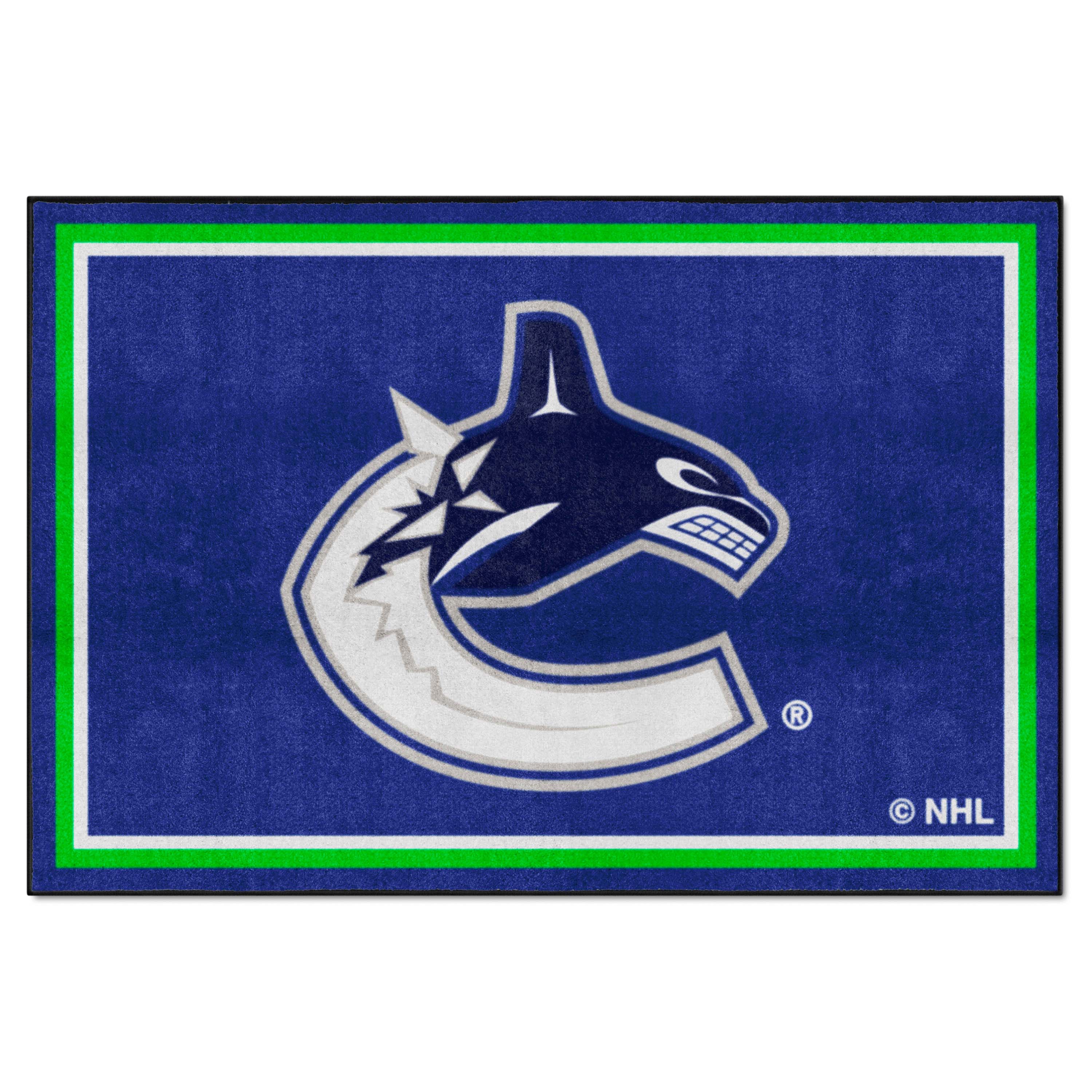 Vancouver Canucks 5ft. x 8 ft. Plush Area Rug