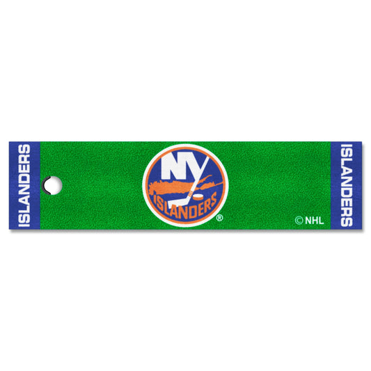 New York Islanders Putting Green Mat - 1.5ft. x 6ft. - New York Islanders