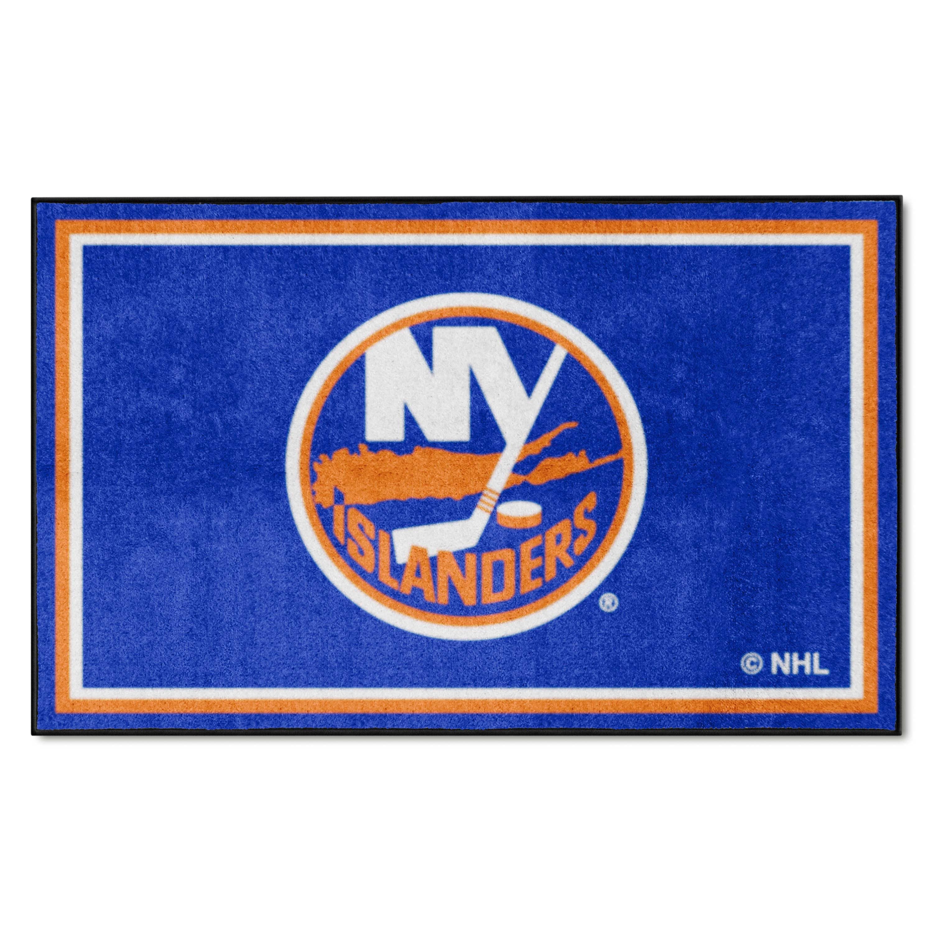 New York Islanders 4ft. x 6ft. Plush Area Rug - New York Islanders