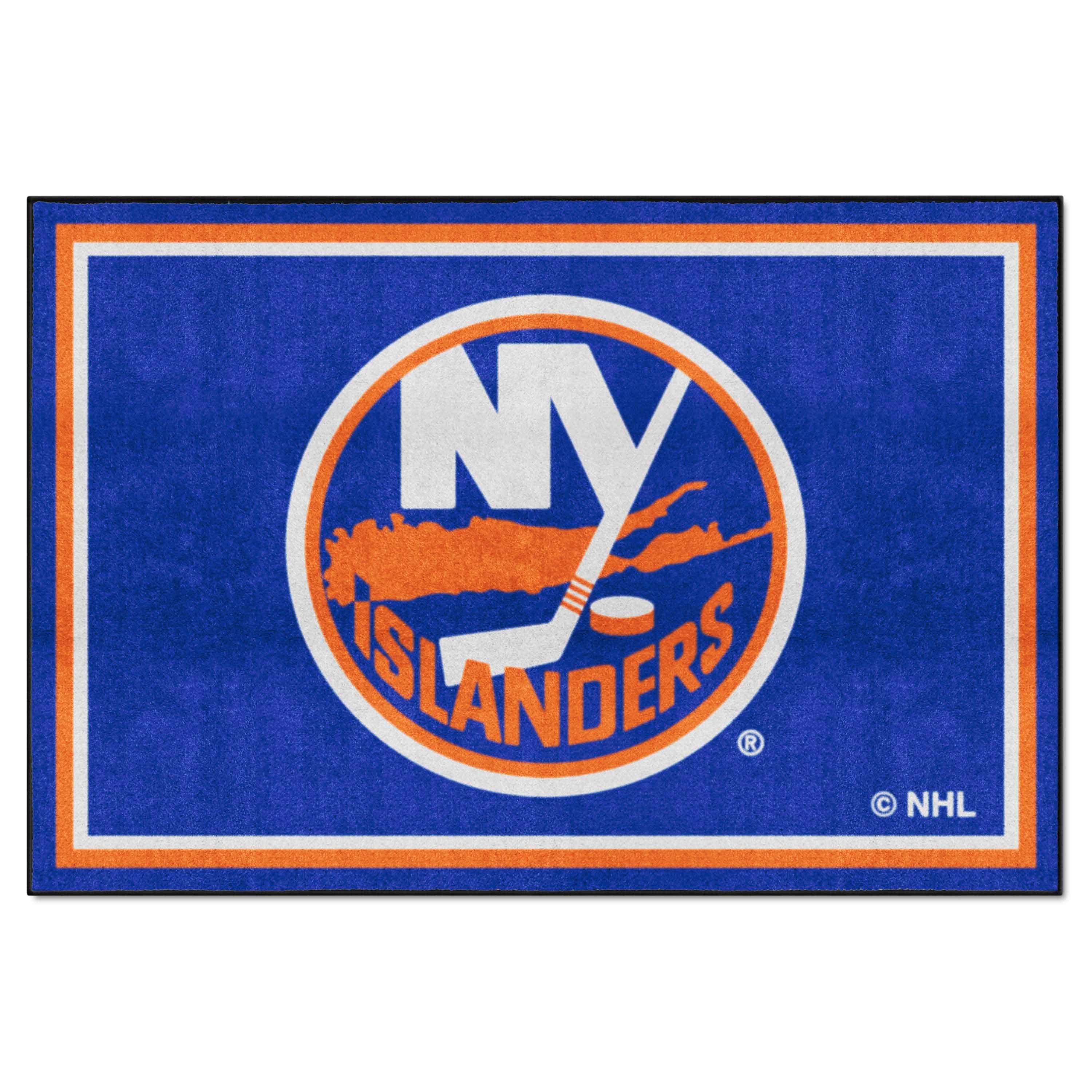 New York Islanders 5ft. x 8 ft. Plush Area Rug - New York Islanders