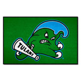 Tulane Green Wave Starter Mat Accent Rug - 19in. x 30in.