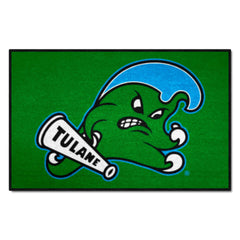 Tulane Green Wave Starter Mat Accent Rug - 19in. x 30in.