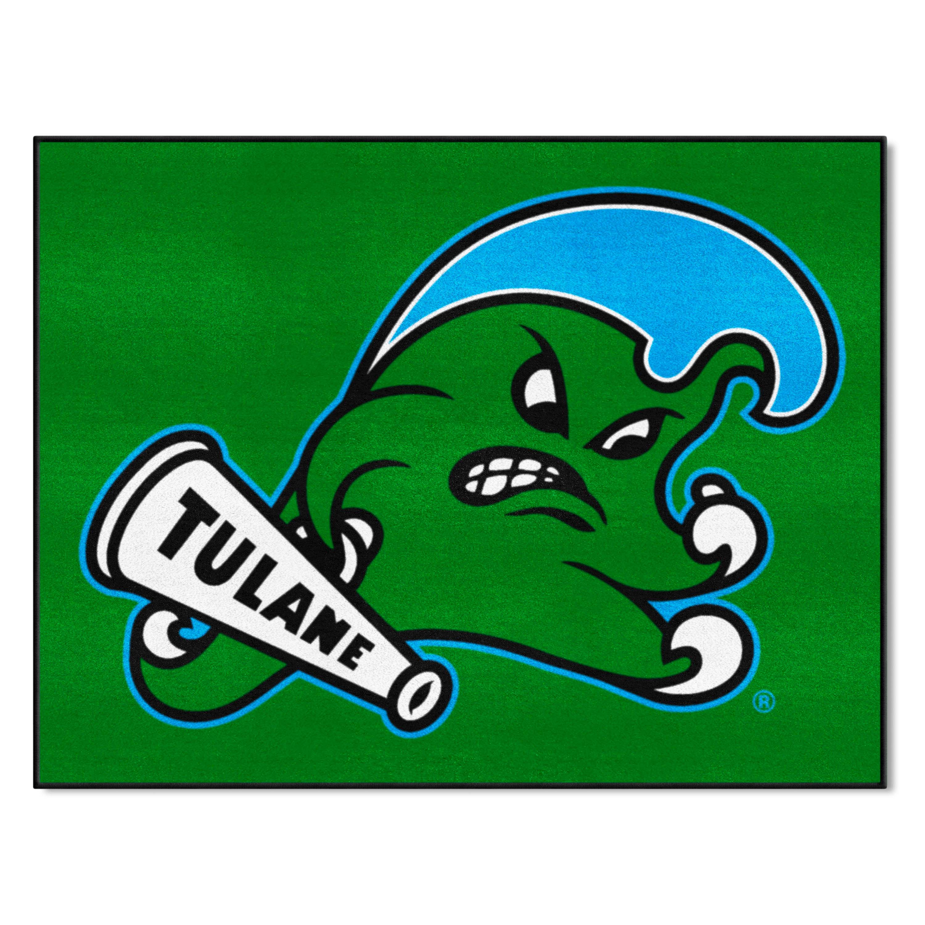 Tulane Green Wave All-Star Rug - 34 in. x 42.5 in.