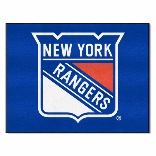 New York Rangers All-Star Rug - 34 in. x 42.5 in. - New York Rangers