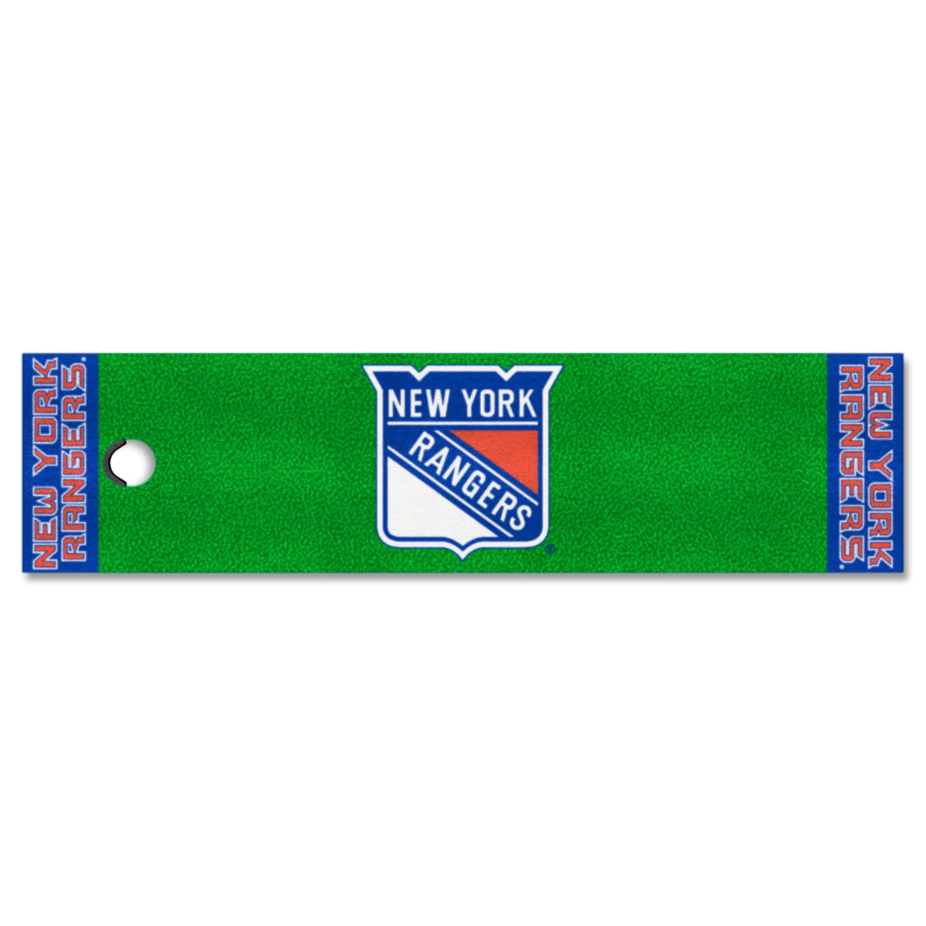 New York Rangers Putting Green Mat - 1.5ft. x 6ft. - New York Rangers