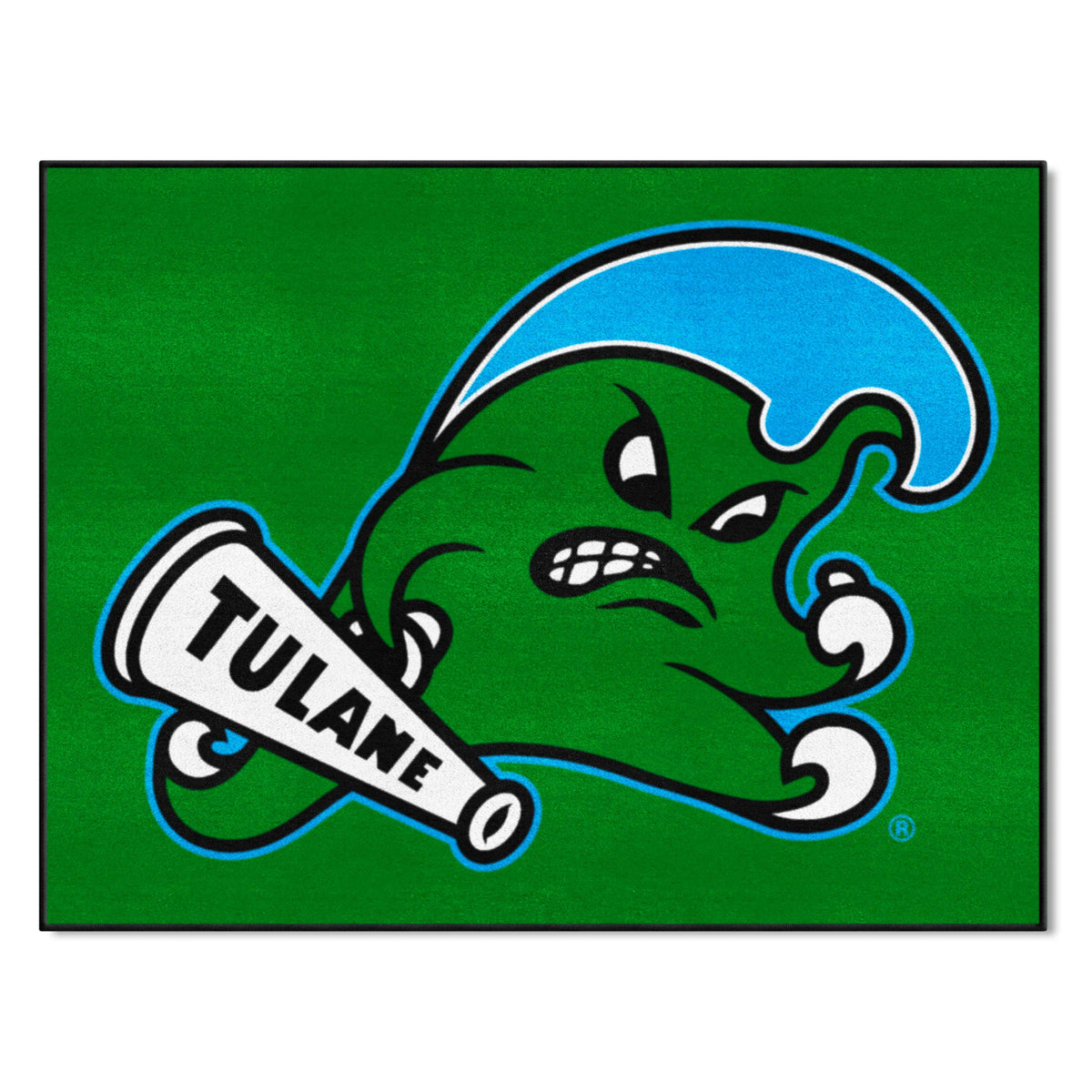 Tulane Green Wave All-Star Rug - 34 in. x 42.5 in.