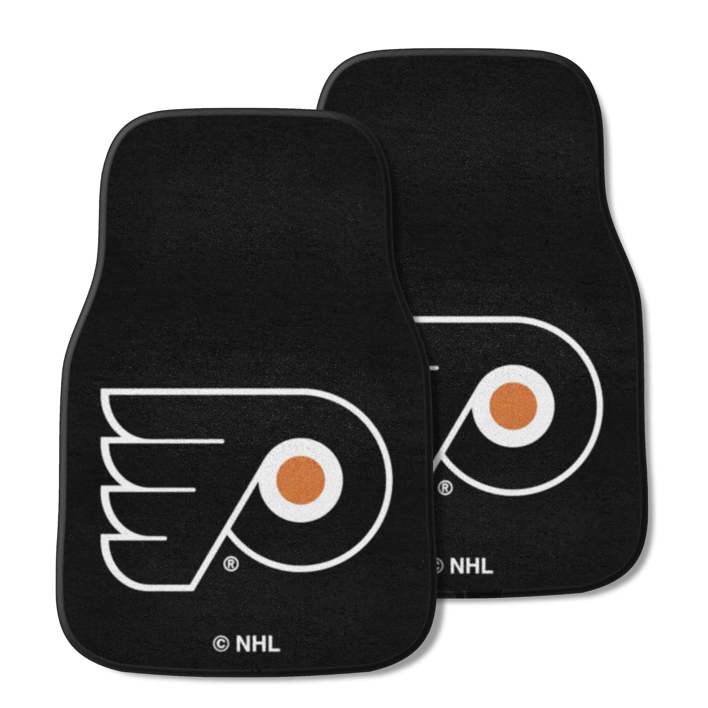 Philadelphia Flyers Front Carpet Car Mat Set - 2 Pieces