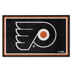 Philadelphia Flyers 4ft. x 6ft. Plush Area Rug