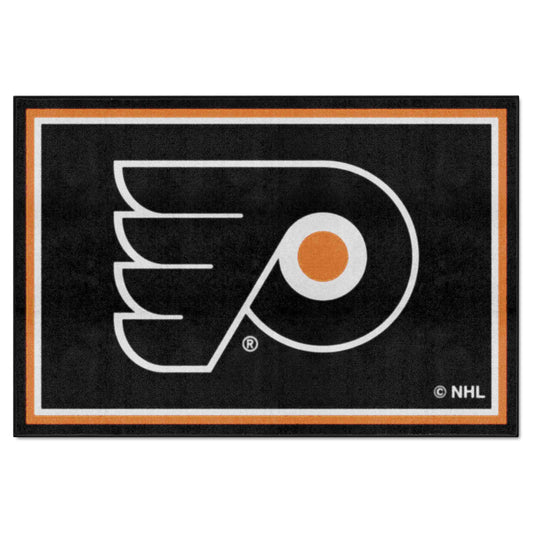 Philadelphia Flyers 5ft. x 8 ft. Plush Area Rug