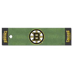 Boston Bruins Putting Green Mat - 1.5ft. x 6ft. - Boston Bruins