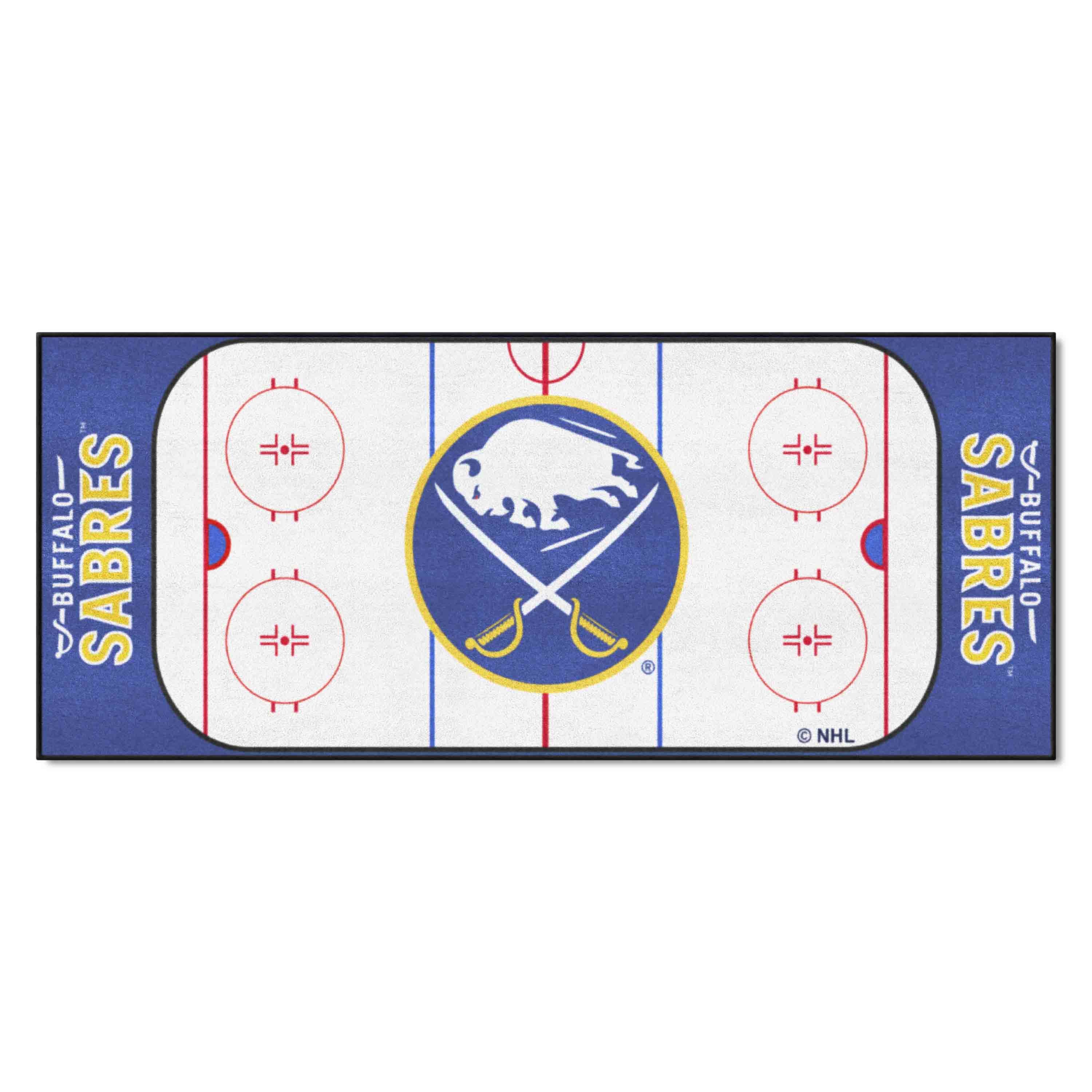 Buffalo Sabres Rink Runner - 30in. x 72in. - Buffalo Sabres