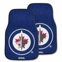 Winnipeg Jets Front Carpet Car Mat Set - 2 Pieces