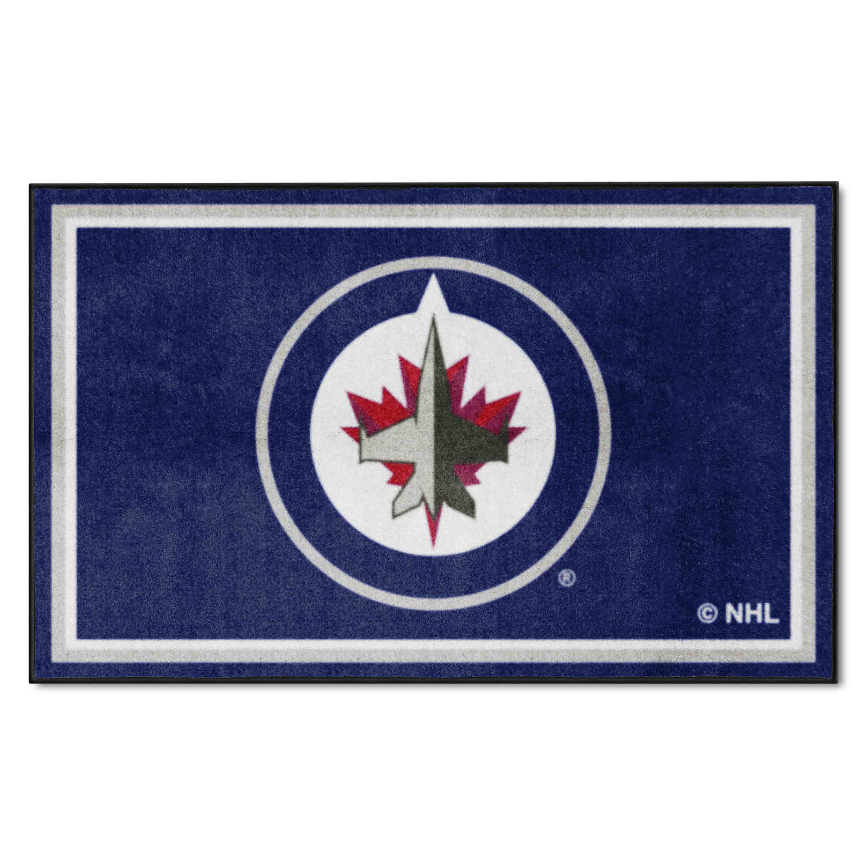 Winnipeg Jets 4ft. x 6ft. Plush Area Rug