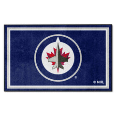 Winnipeg Jets 4ft. x 6ft. Plush Area Rug